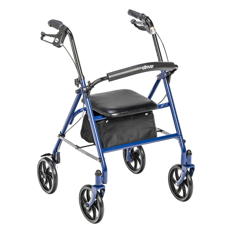 Load image into Gallery viewer, Drive Steel Rollator with larger 7.5" Wheels