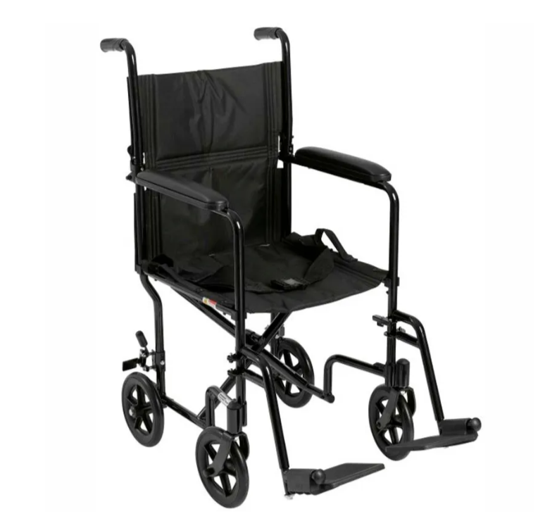 Load image into Gallery viewer, Drive 17" Lightweight Aluminum Transport Chair