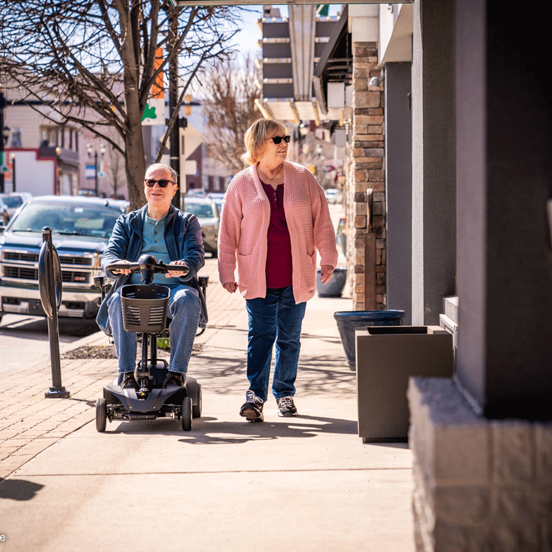 Load image into Gallery viewer, Pride Scooter - GoGo Elite Traveler 2 (S442E)