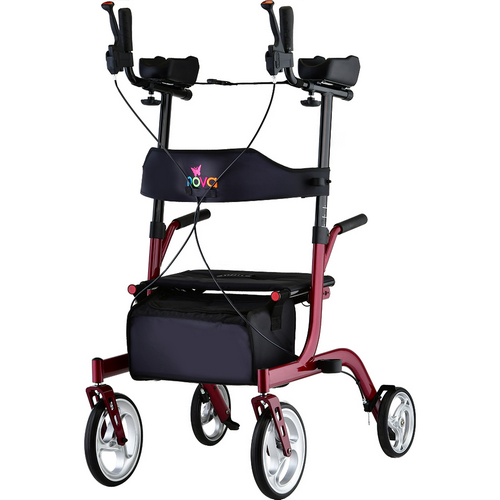 Load image into Gallery viewer, Nova Phoenix Rise Up Rollator, Upright, 300 lbs Capacity