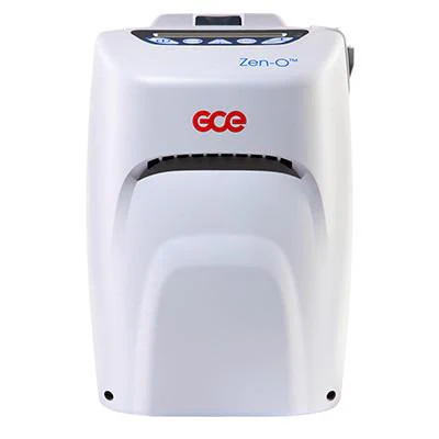 What is the maximum oxygen flow rate this unit can deliver in continuous flow mode?