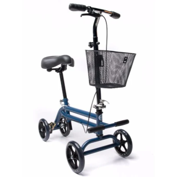Is the knee walker easy to use without instructions?