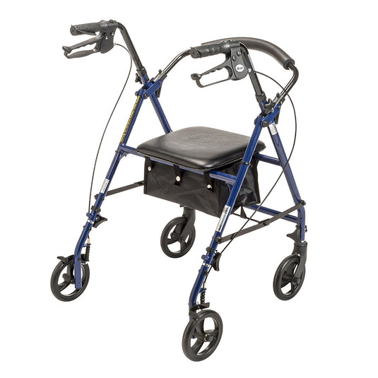 Drive Steel Rollator with 6" Wheels