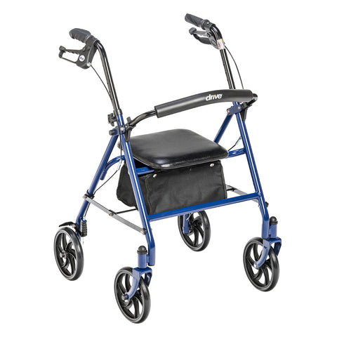 Drive Steel Rollator with larger 8" Wheels