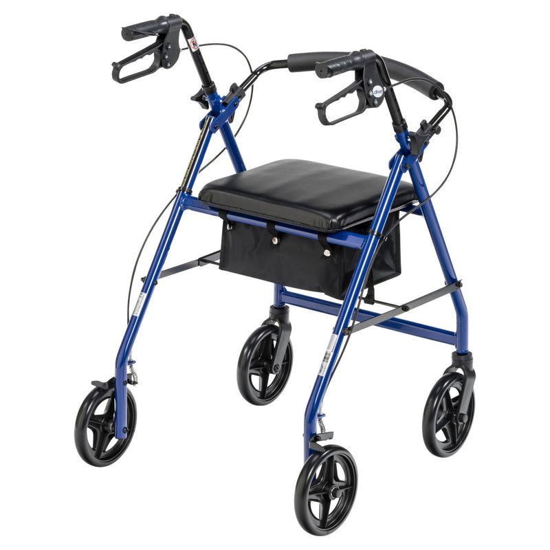 Load image into Gallery viewer, Drive Aluminum Rollator with larger 7.5&quot; Wheels
