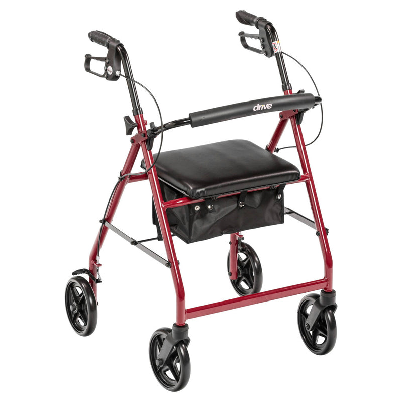 Load image into Gallery viewer, Drive Aluminum Rollator with larger 7.5&quot; Wheels
