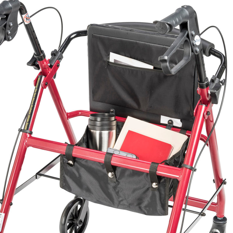 Load image into Gallery viewer, Drive Aluminum Rollator with larger 7.5&quot; Wheels
