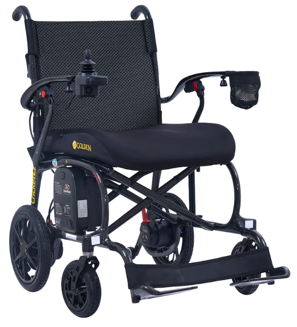 Load image into Gallery viewer, Golden Technologies Cricket LT Carbon Power Wheelchair
