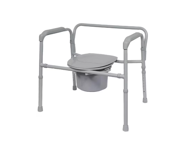 Rhythm Bariatric Folding Steel Elongated Commode