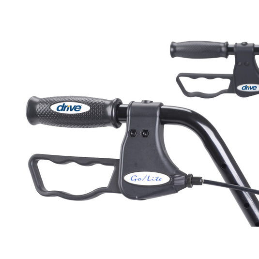 Drive Bariatric Go-Lite Rollator (500lb Cap)