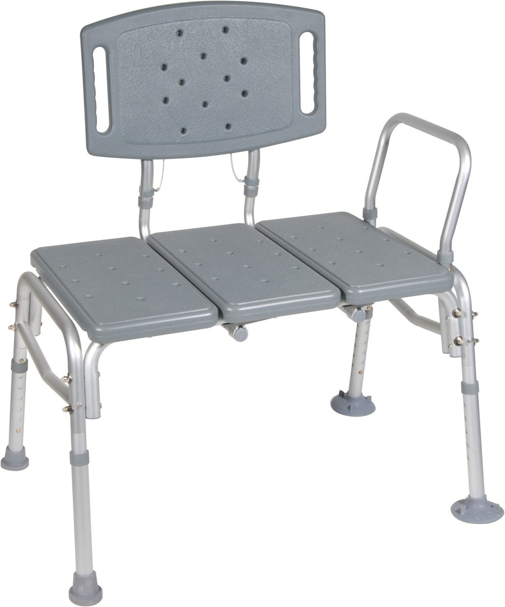 Drive Medical Drive Bariatric Transfer Bench With Removable Backrest