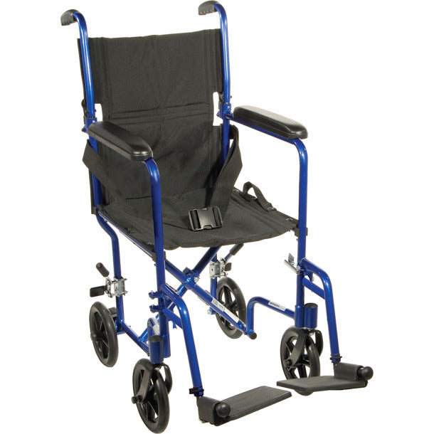 Load image into Gallery viewer, Drive 19" Lightweight Aluminum Transport Chair
