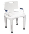 Standard Shower Chair with Back (Gray)