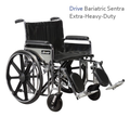 Drive Medical Heavy Duty Wheelchair with Footrests